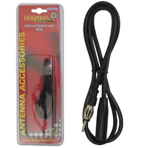 DNA MALE TO FEMALE ANTENNA EXTENSION LEAD - 60CM