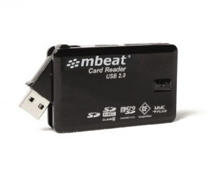 MBEAT PORTABLE USB2.0 CARD READER