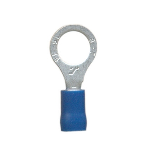 DNA BLUE RING TERMINALS 100 PACK - 8.4mm