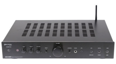 ACCENTO 140W STEREO BLUETOOTH AMPLIFIER WITH PHONO, LINE AND DIGITAL INPUTS