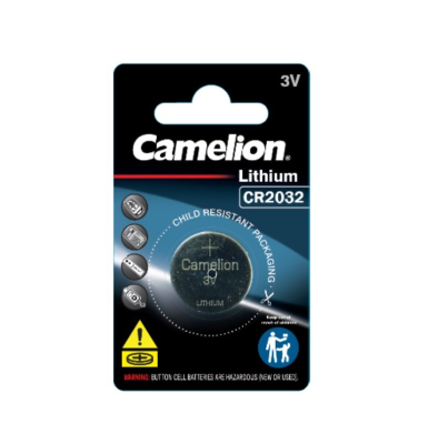 CAMELION LITHIUM BUTTON CELL BATTERY - CR2032