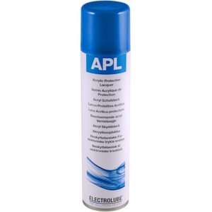 ELECTROLUBE ACRYLIC PROTECTIVE LACQUER CONFORMAL COATING SPRAY - 400ML
