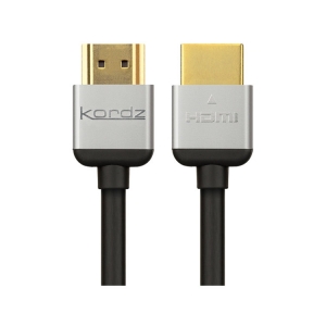 KORDZ R.3 HIGH SPEED WITH ETHERNET RACK DESIGNED FLEXIBLE HDMI CABLE - 0.9M