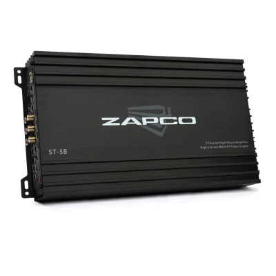 ZAPCO CLASS-AB 5CH 4x 100W + 1x 400W RMS AT 2 OHM AMPLIFIER
