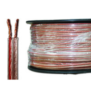 WESTEC AUSTRALIAN MADE 12 AWG SPEAKER CABLE - 100M CLEAR
