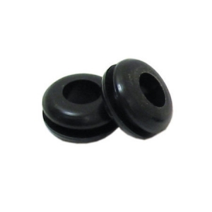 DNA PVC RUBBER GROMMET (WITH HOLE) 6.4mm - 50 PACK