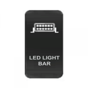 WESTEC SPST DUAL LED LIGHT BAR SWITCH TO SUIT LARGE TOYOTA