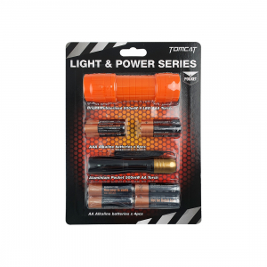 TOMCAT DUAL TORCH AND BATTERY VALUE PACK