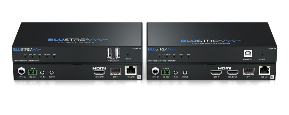 BLUSTREAM UHD VIDEO OVER FIBRE EXTENDER