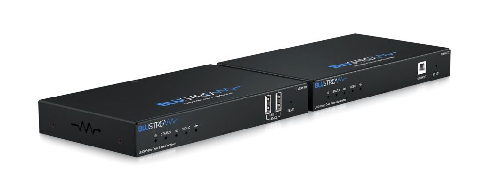 BLUSTREAM UHD VIDEO OVER FIBRE EXTENDER