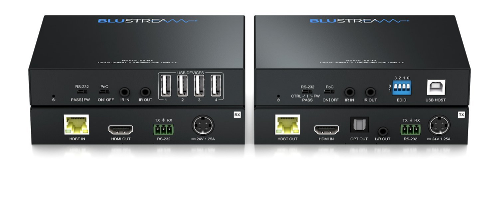 BLUSTREAM HDBASET 4K HDMI & USB EXTENDER KIT