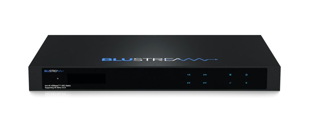 BLUSTREAM 4X4 HDBASET™ AV MATRIX KIT - 4K 60HZ 4:4:4