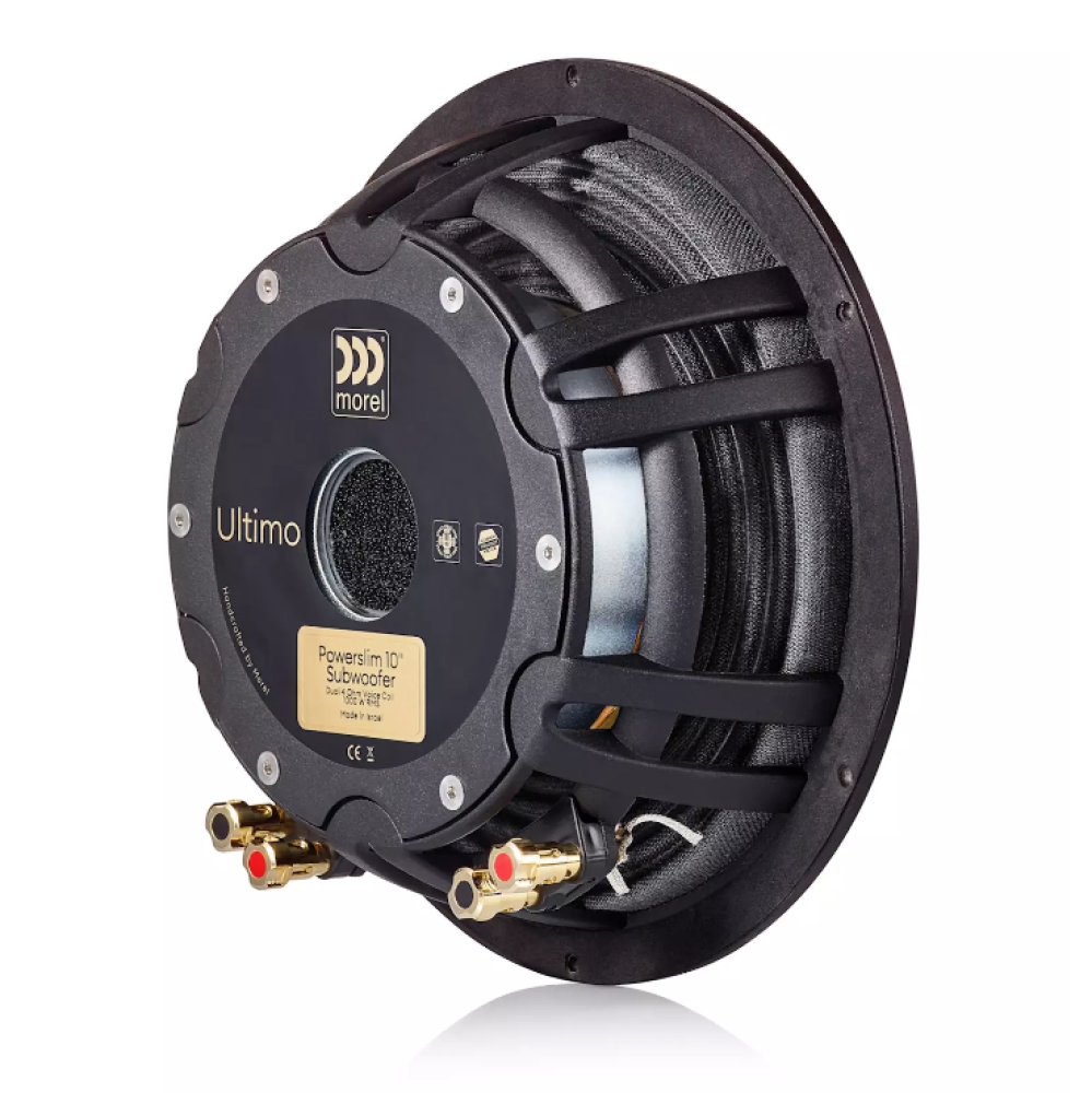 MOREL 10' POWER SLIM DUAL 4 OHM SUBWOOFER
