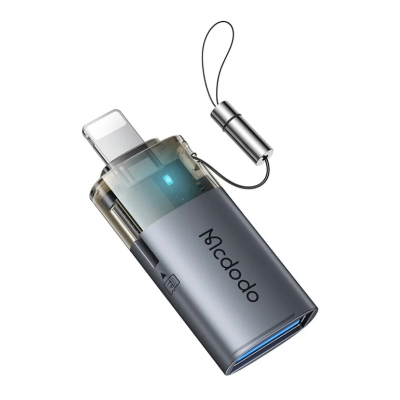 MCDODO 2-IN-1 USB-A TO LIGHTNING TRANSFER ADAPTOR