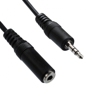 DAICHI 3.5MM STEREO PLUG TO 3.5MM SOCKET AUDIO LEAD - 3M