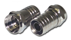 MATCHMASTER F-PLUG CRIMP-ON CONNECTOR - TO SUIT RG6