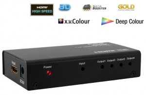 PRO.2 4WAY HDMI SPLITTER 1 IN - 4 OUT
