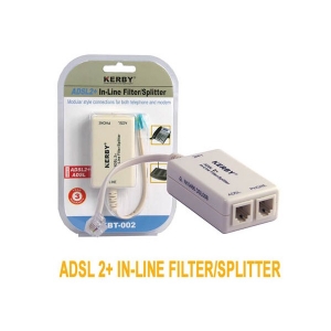 SANSAI ADSL2+ IN-LINE FILTER AND SPLITTER