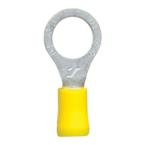 DNA YELLOW RING TERMINALS 100 PACK - 10.5mm