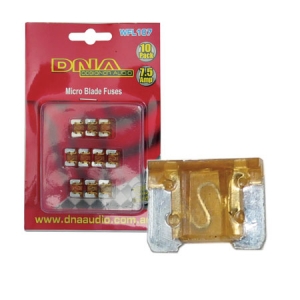 DNA LOW PROFILE BLADE FUSES 7.5A - 10 PACK