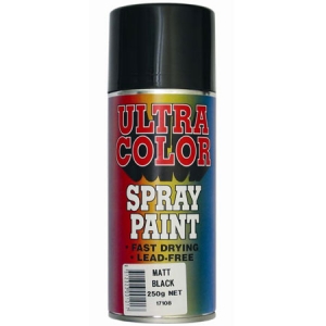 DNA MATT BLACK SPRAY PAINT - 250G