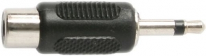 3.5 MONO PLUG - RCA SOCKET ADAPTOR