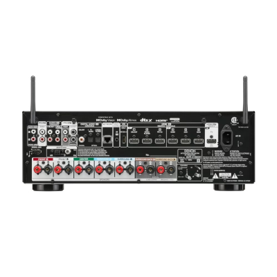 DENON 8k 7.2CH 80W HEOS HI-RES AV RECEIVER