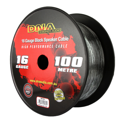 DNA 16 AWG SPEAKER CABLE BLACK - 100M