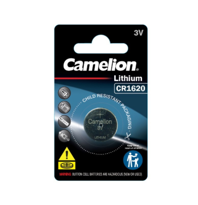CAMELION LITHIUM BUTTON CELL BATTERY - CR1620