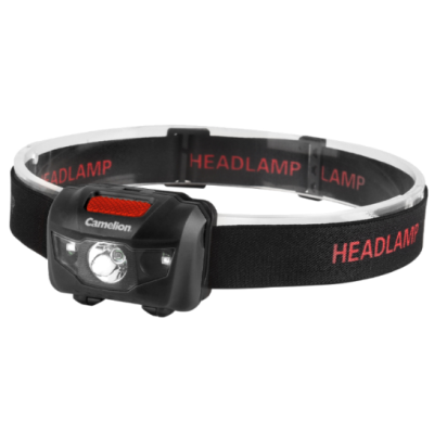 CAMELION 2W BATTERY POWERED HEADLAMP - 120 LUMENS