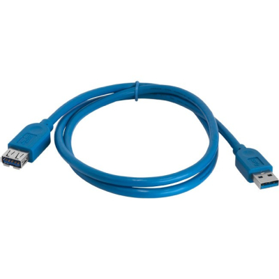 USB3.0 MALE TO USB3.0 FEMALE EXTENSION LEAD - 1M