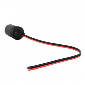 DNA INLINE CIGARETTE LIGHTER SOCKET TO BARE WIRES - UNPACKAGED