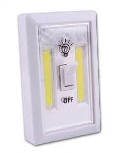 SANSAI BATTERY POWERED LED LIGHT SWITCH - HANG SELL PACKAGED