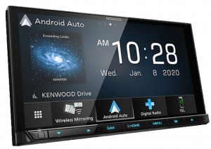 KENWOOD 2-DIN AV RECEIVER WITH WIRELESS A-AUTO/CARPLAY/DAB+/CD/DVD/BLUETOOTH