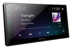 PIONEER 2-DIN MECHLESS AV RECEIVER WITH WIRELESS CARPLAY/ A-AUTO