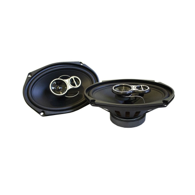 ZEROFLEX 120WRMS 6X9 3-WAY COAXIAL SPEAKERS WITH MESH GRILLE