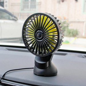 WESTEC 5W VEHICLE FAN - SUCTION/ STICK ON MOUNT