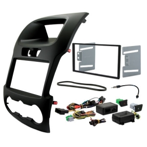 DNA FACIA & SWC KIT TO SUIT FORD RANGER 2011-ON - BLACK