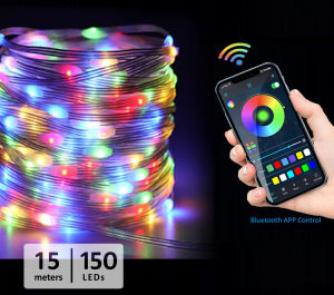 SANSAI BLUETOOTH RGB LED FAIRY LIGHTS - 15M