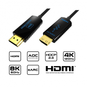 BLUSTREAM PRECISION 48GBPS AOC HDMI CABLE - 10M