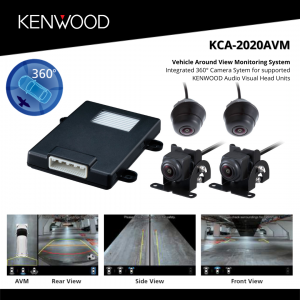 KENWOOD 360 DEGREE VEHICLE REVERSE MONITORING CAMERA SYSTEM