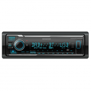KENWOOD 1-DIN MECHLESS AV RECEIVER WITH DAB+/ BLUETOOTH