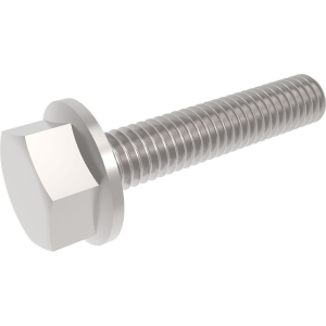 WESTEC M6 STAINLESS STEEL FLANGE HEX BOLT 20MM - 20PK