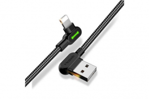 MCDODO RIGHT ANGLE USB TO RIGHT ANGLE LIGHTNING LEAD -1.8M 