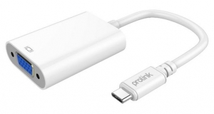 PROLINK USB-C-PLUG TO VGA-SOCKET ADAPTOR - 0.15M