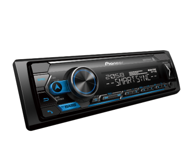 PIONEER 1-DIN MECHLESS AV RECEIVER WITH BLUETOOTH 