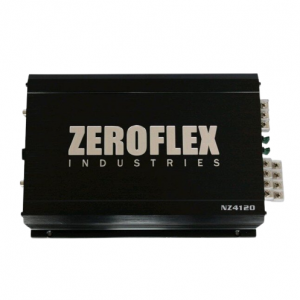 ZEROFLEX 4-CHANNEL CLASS-D AMPLIFIER - 4X 120W RMS @ 4 OHM
