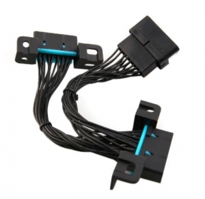 VEHICLE OBD2 2 WAY SPLITTER WITH MOUNTING BRACKET