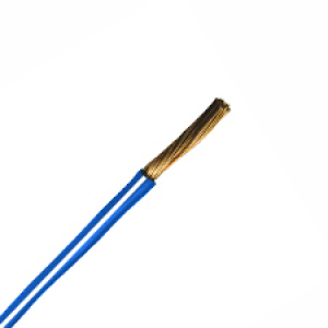 WESTEC AUTO SINGLE 3mm CABLE BLUE/WHITE- 100M