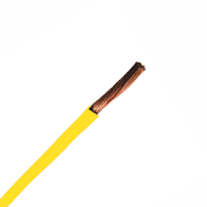 WESTEC AUTO SINGLE 3mm CABLE YELLOW - 100M
